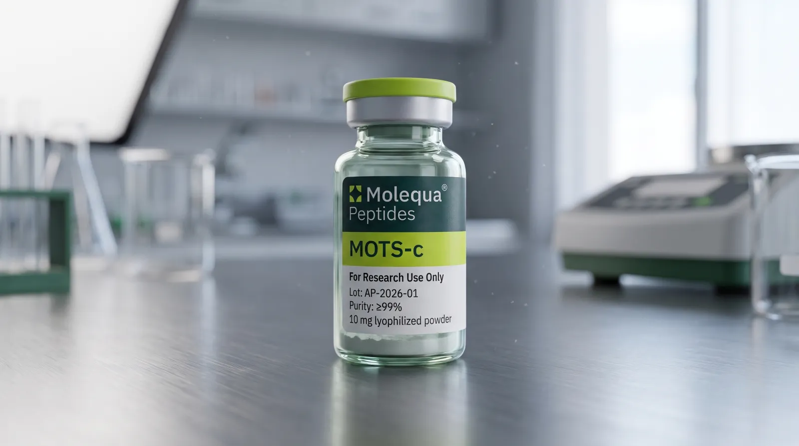 MOTS-c peptid: čo o mitochondriálnom peptide vie výskum v roku 2026