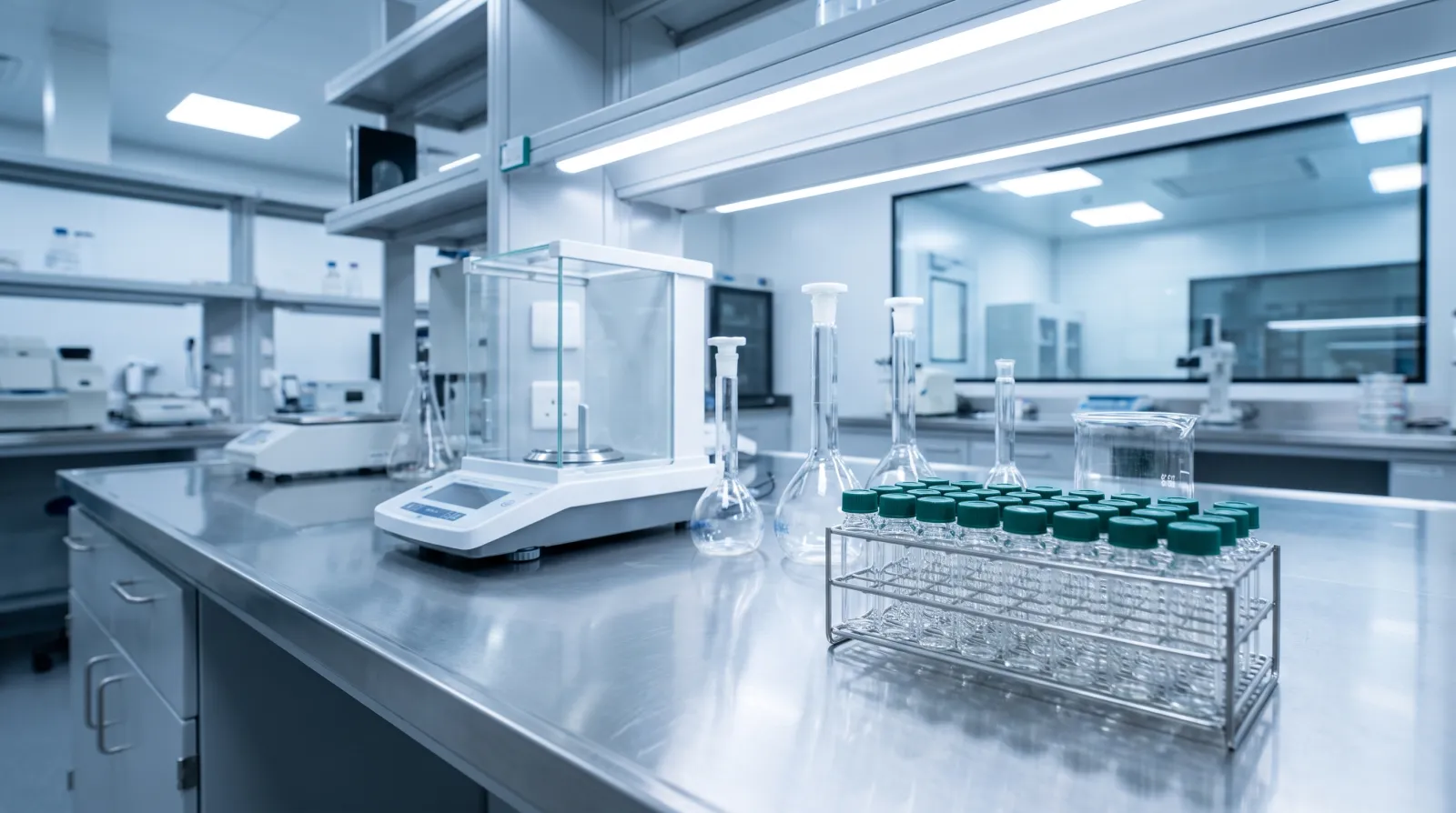 Niezależne laboratorium analityczne podczas kontroli jakości partii peptydów miedziowych przed sprzedażą