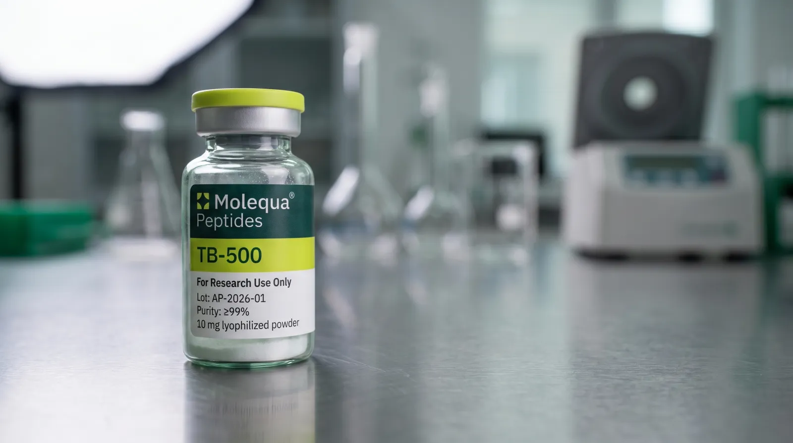 TB-500: what the research actually says about the thymosin beta-4 fragment