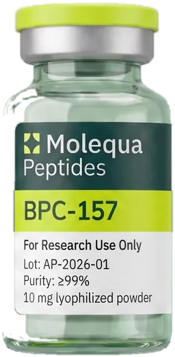 Flacon BPC-157 de la Molequa