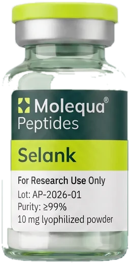 Selank injekciós üveg a Molequától