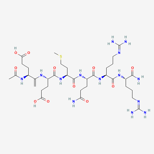 Argireline (Acetyl Hexapeptide-8) — 2D-Molekülstruktur