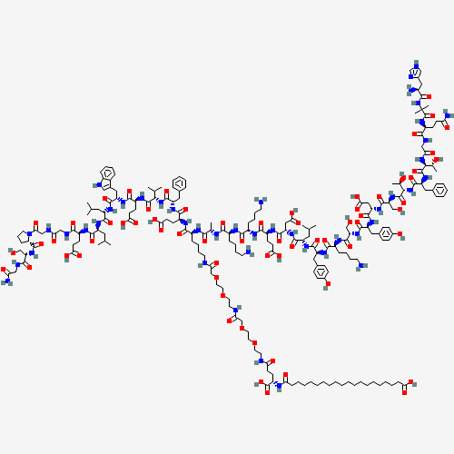 Mazdutide — 2D-Molekülstruktur