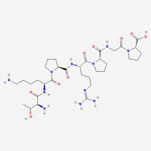 Selank — 2D-Molekülstruktur