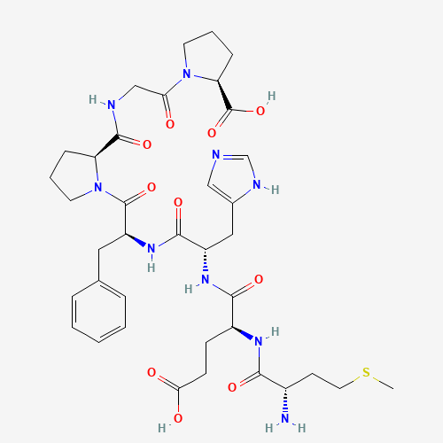 Semax — Structura 2D a moleculei