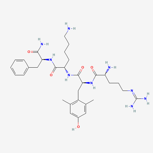 SS-31 (Elamipretide) — 2D-Molekülstruktur