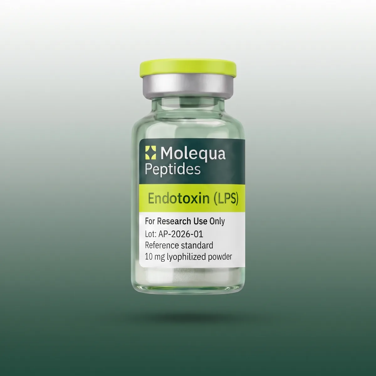 Endotoxín (LPS) – referenčný štandard, lyofilizovaný výskumný peptid vo vialke, Molequa®