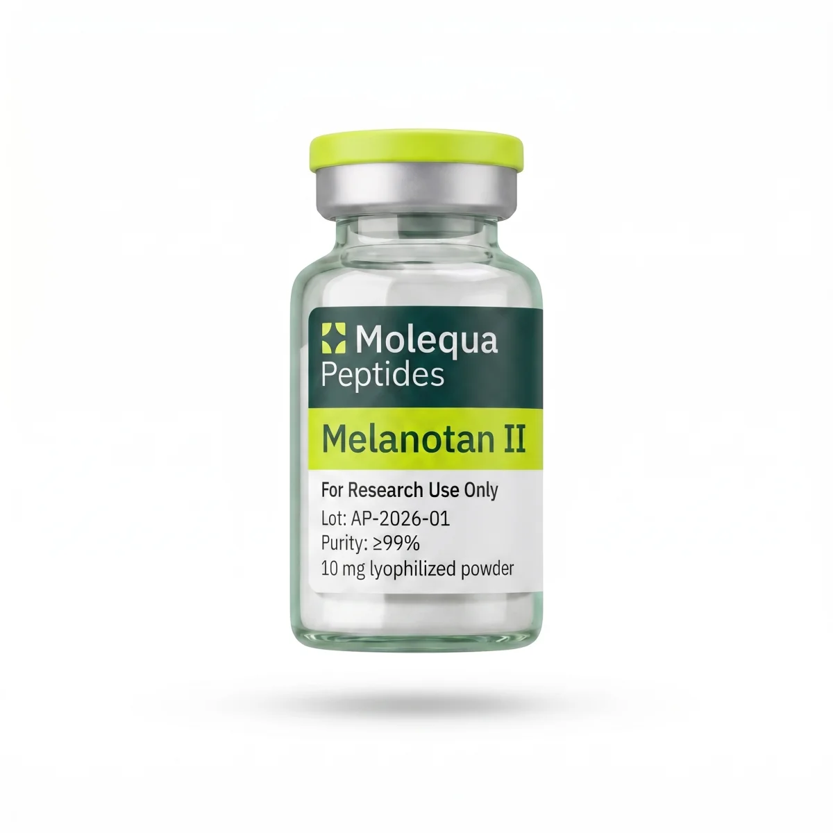 Melanotan II, vialka Molequa